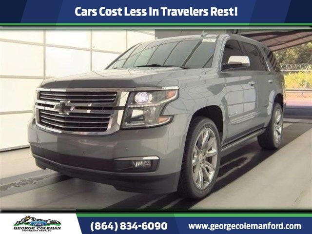 Gray (Satin Steel Metallic) 2019 Chevrolet Tahoe SUV / Crossover Four-Wheel Drive 6-Speed Automatic Overdrive