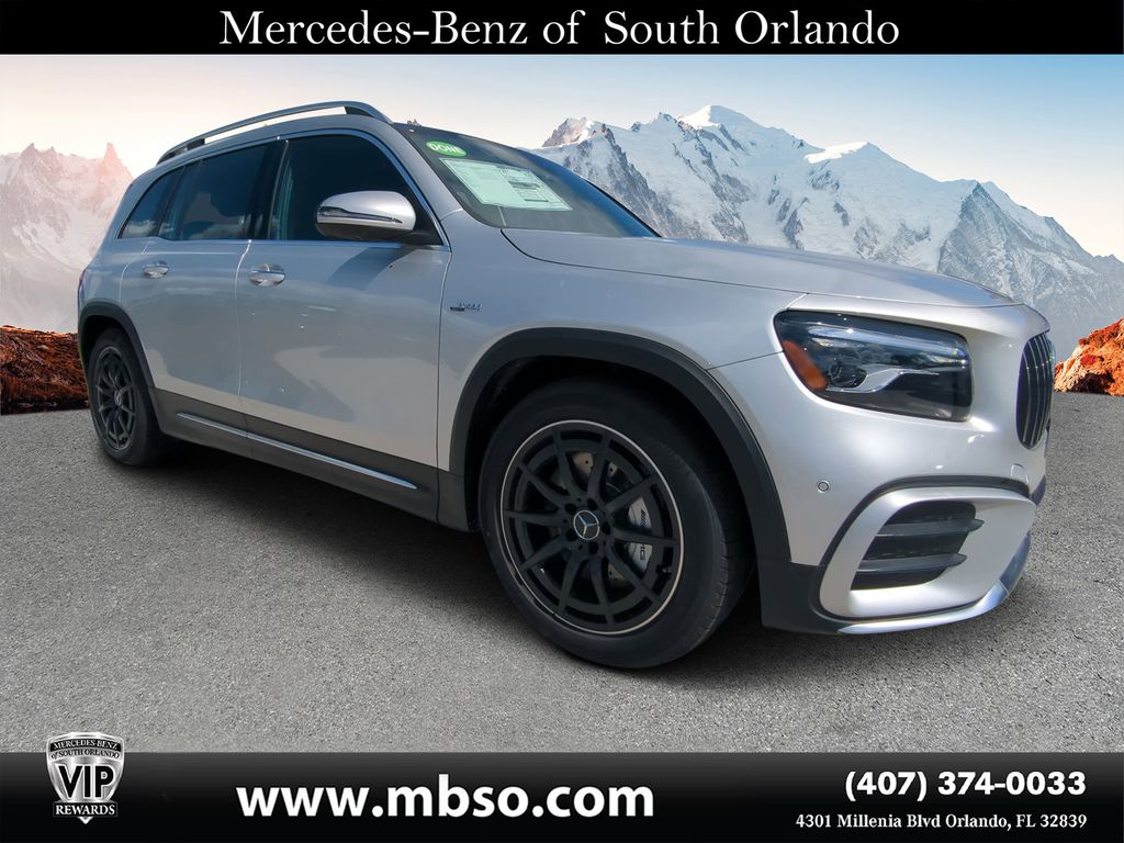 Iridium Silver Metallic 2024 Mercedes-Benz GLB SUV / Crossover All-Wheel Drive 8-Speed Automatic
