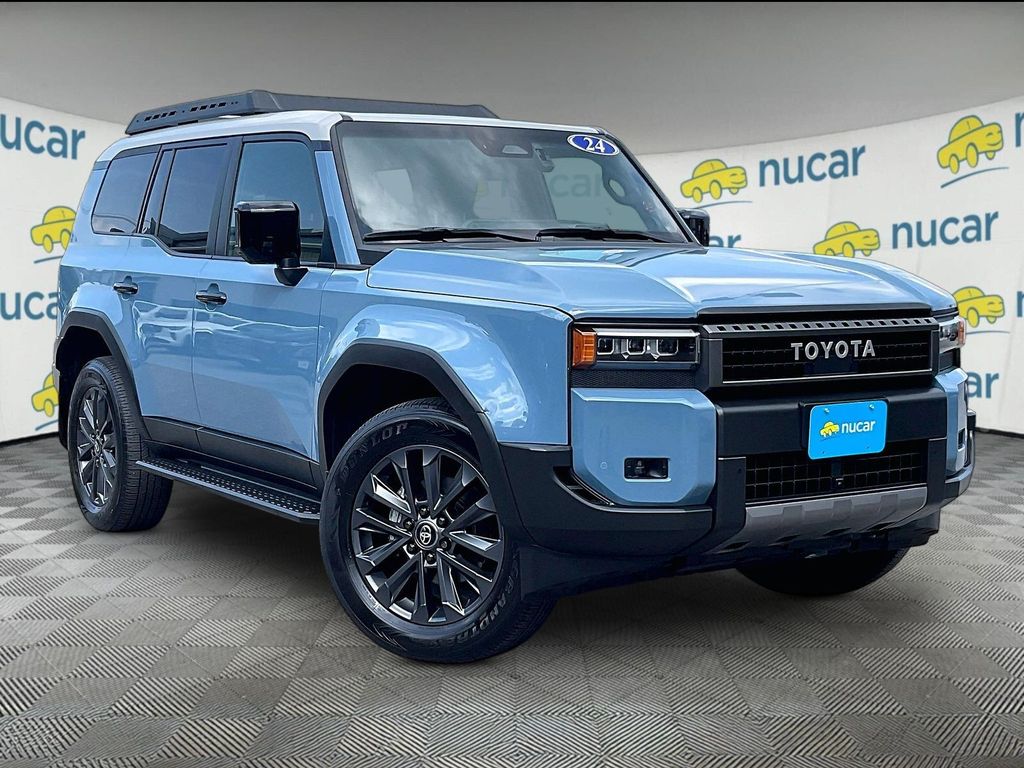 Blue / Gray 2024 Toyota Land Cruiser SUV / Crossover Four-Wheel Drive 8-Speed Automatic