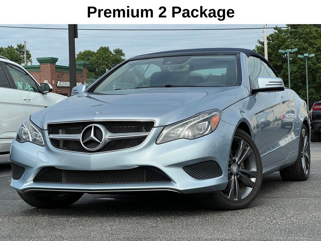 Silver 2016 Mercedes-Benz E-Class E 400 Cabriolet Convertible Rear-Wheel Drive 7-Speed Automatic