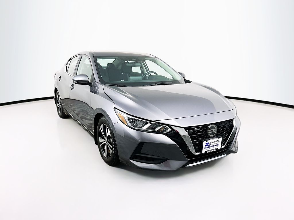 Gray (Gun Metallic) 2020 Nissan Sentra SV FWD Sedan Front-Wheel Drive Continuously Variable Transmission