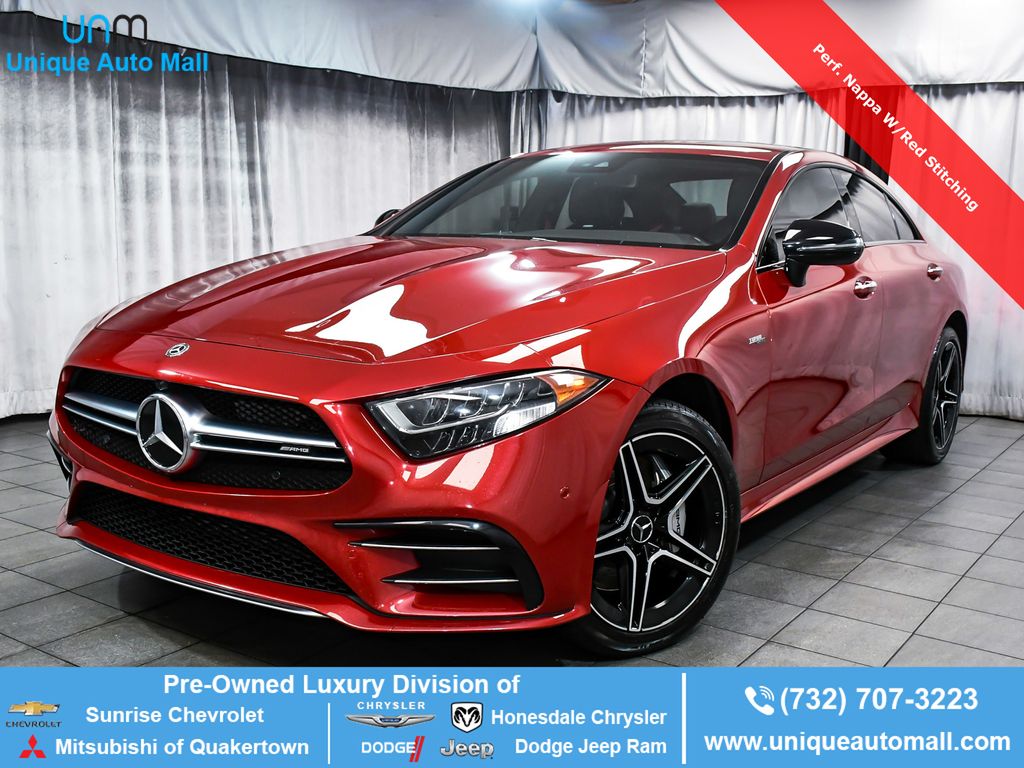 designo Cardinal Red Metallic 2020 Mercedes-Benz CLS AMG CLS 53 Coupe 4MATIC Coupe All-Wheel Drive 9-Speed Automatic
