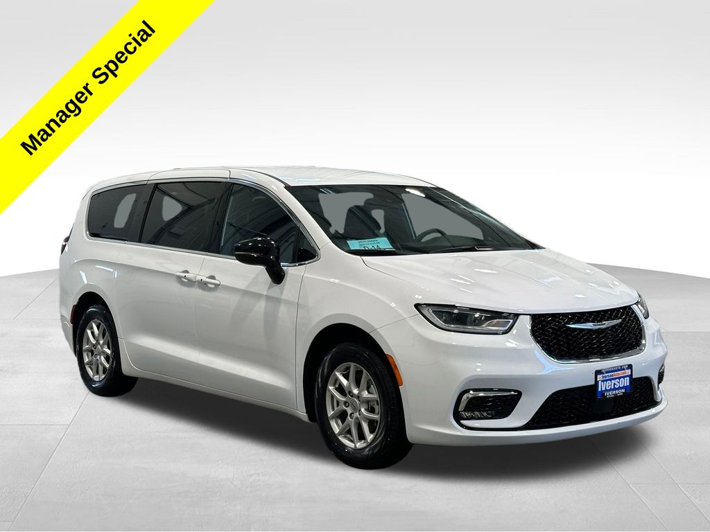 Bright White Clearcoat 2025 Chrysler Pacifica Select FWD Minivan Front-Wheel Drive 9-Speed Automatic