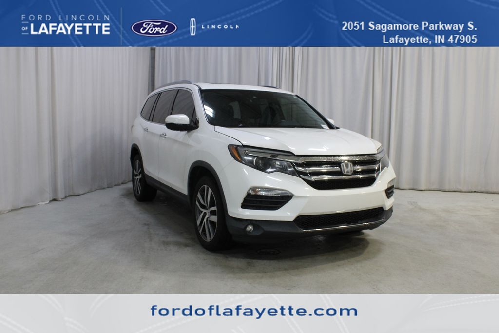 White 2016 Honda Pilot SUV / Crossover All-Wheel Drive 9-Speed Automatic