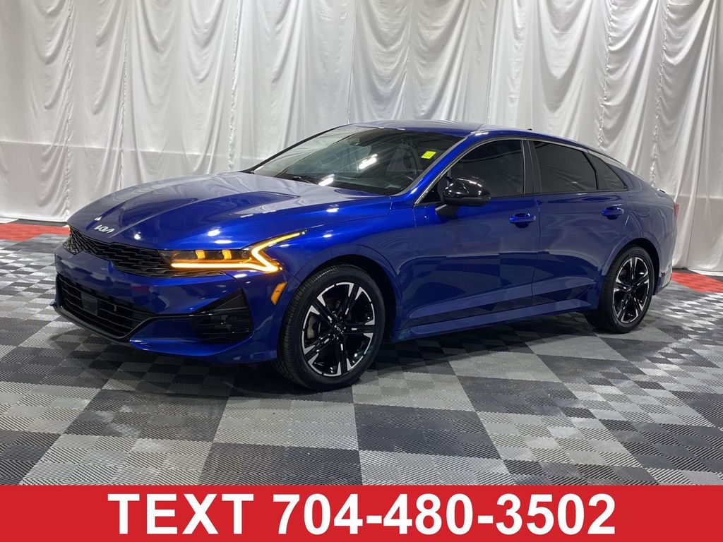 Sapphire Blue 2024 Kia K5 GT-Line FWD Sedan Front-Wheel Drive 8-Speed Automatic