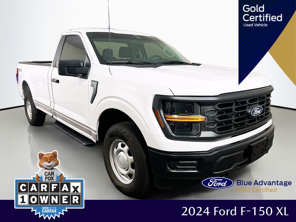Oxford White 2024 Ford F-150 Pickup Truck Four-Wheel Drive Automatic