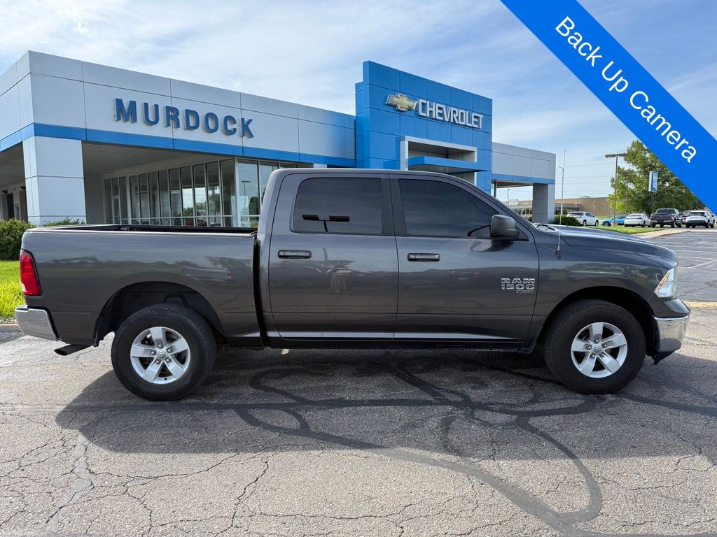 Gray (Granite Crystal Metallic Clearcoat) 2019 RAM 1500 Pickup Truck Four-Wheel Drive 8-Speed Automatic