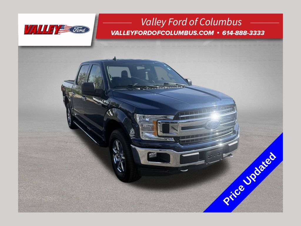 Blue Jeans Metallic 2019 Ford F-150 Pickup Truck Four-Wheel Drive Automatic