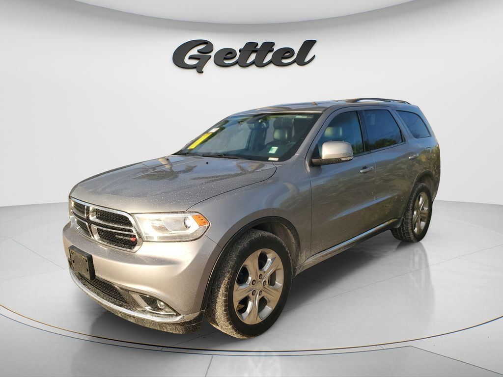 Billet Silver Metallic Clearcoat 2015 Dodge Durango Limited AWD SUV / Crossover All-Wheel Drive 8-Speed Automatic