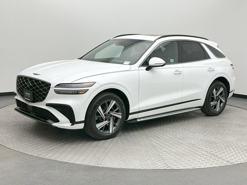 Alta White 2026 Genesis GV70 3.5T Sport Advanced AWD SUV / Crossover All-Wheel Drive 8-Speed Automatic