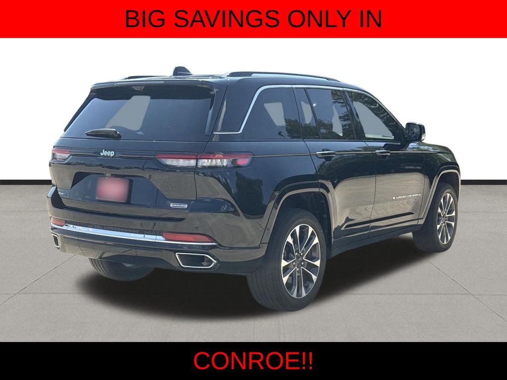 2024 Jeep Grand Cherokee Overland 4xe Black at DeMontrond Gulf Freeway