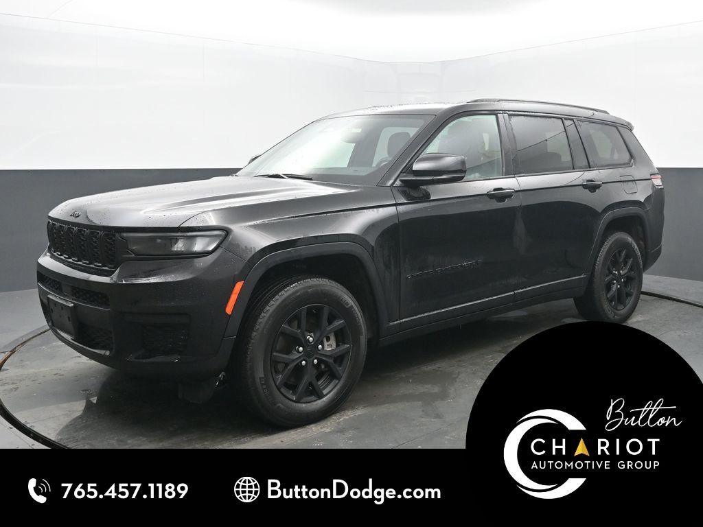 Diamond Black Crystal Pearlcoat 2024 Jeep Grand Cherokee L SUV / Crossover Four-Wheel Drive 8-Speed Automatic