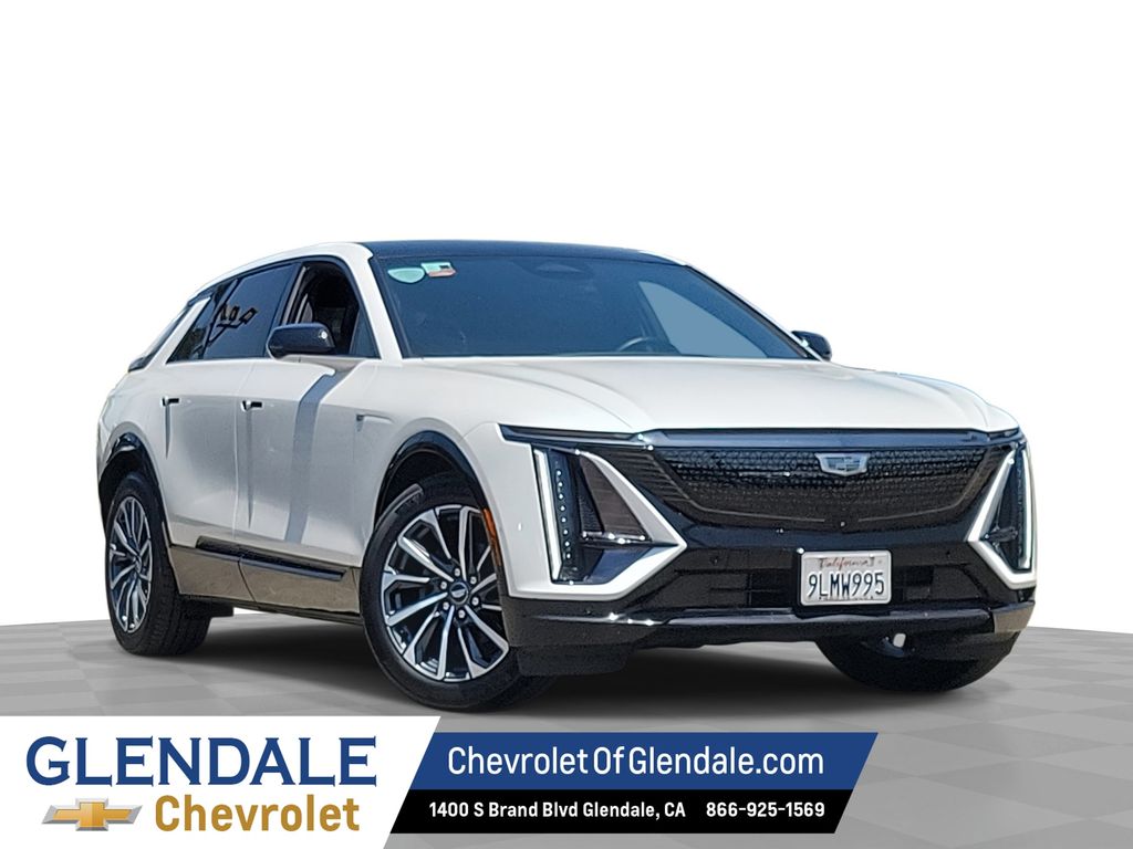 Crystal White Tricoat 2024 Cadillac LYRIQ Sport 1 RWD SUV / Crossover Rear-Wheel Drive 1-Speed Automatic