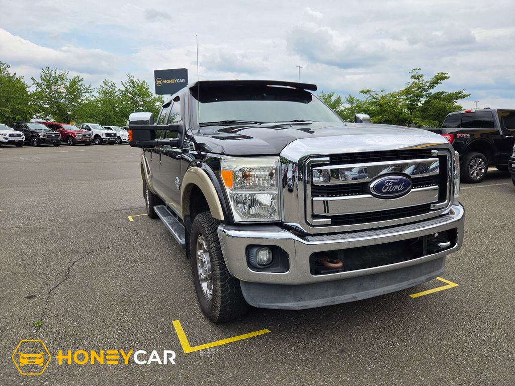 Tuxedo Black Metallic 2012 Ford F-250 Super Duty Pickup Truck Four-Wheel Drive 6-Speed Automatic Overdrive