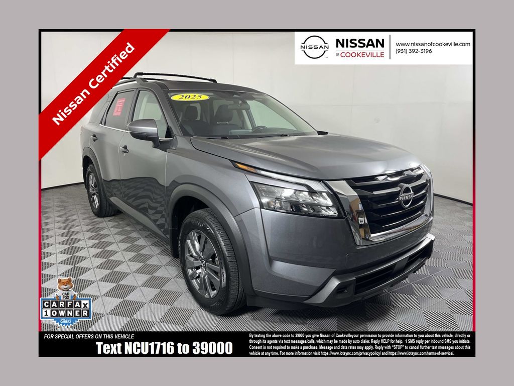 Gray (Gun Metallic) 2025 Nissan Pathfinder SUV / Crossover Front-Wheel Drive 9-Speed Automatic
