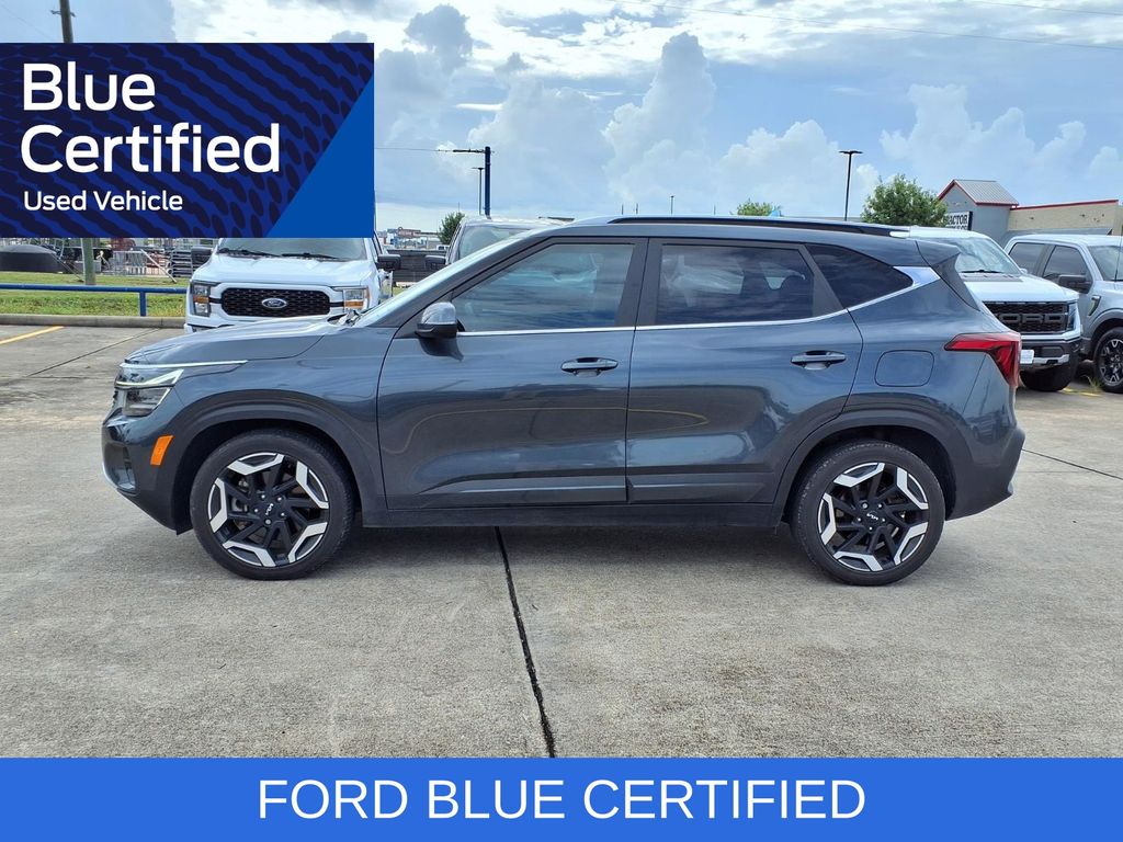 2024 Kia Seltos SX Gray at Joe Myers Mazda Kia