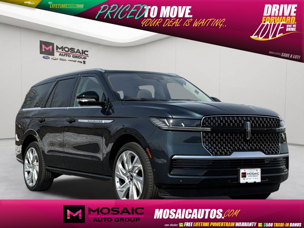 Blue Metallic 2025 Lincoln Navigator Reserve 4WD SUV / Crossover Four-Wheel Drive Automatic