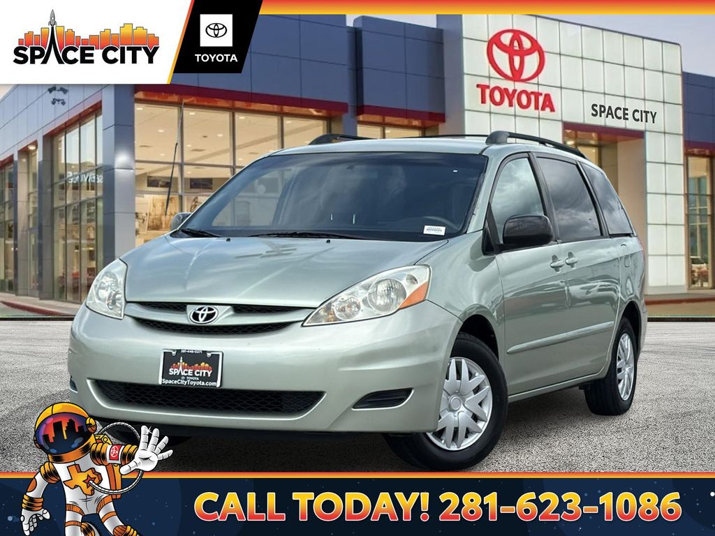 Silver Pine Mica 2010 Toyota Sienna LE 8 Passenger Minivan Front-Wheel Drive 5-Speed Automatic Overdrive