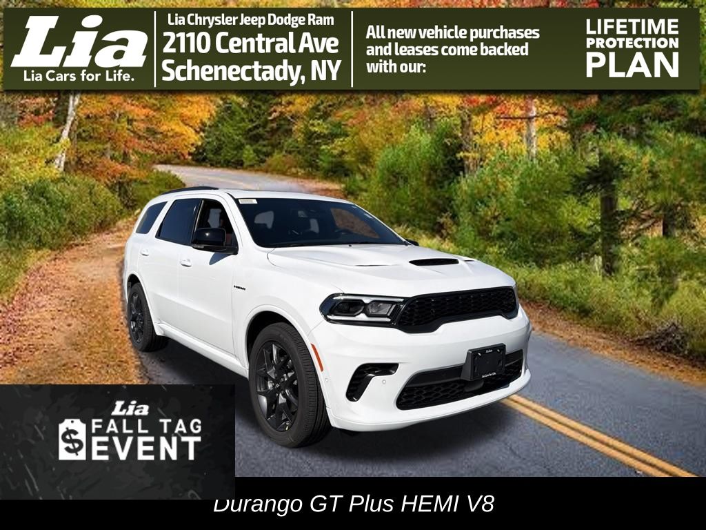 White Knuckle Clearcoat 2027 Dodge Durango SUV / Crossover All-Wheel Drive 8-Speed Automatic