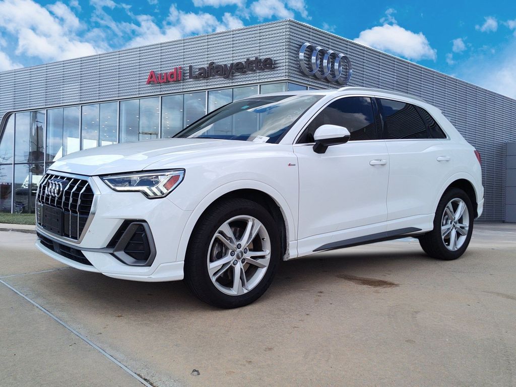 Ibis White 2019 Audi Q3 SUV / Crossover All-Wheel Drive 8-Speed Automatic