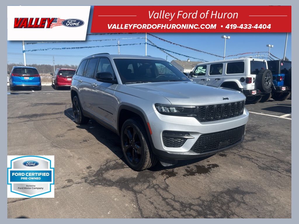Silver Zynith 2024 Jeep Grand Cherokee SUV / Crossover Four-Wheel Drive 8-Speed Automatic