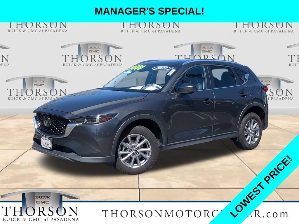 Machine Gray 2022 Mazda CX-5 SUV / Crossover All-Wheel Drive 6-Speed Automatic