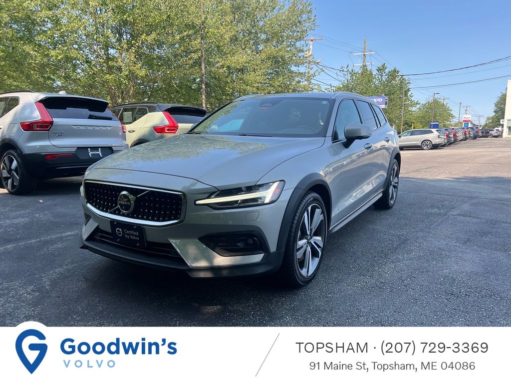 Silver 2025 Volvo V60 Wagon All-Wheel Drive Automatic