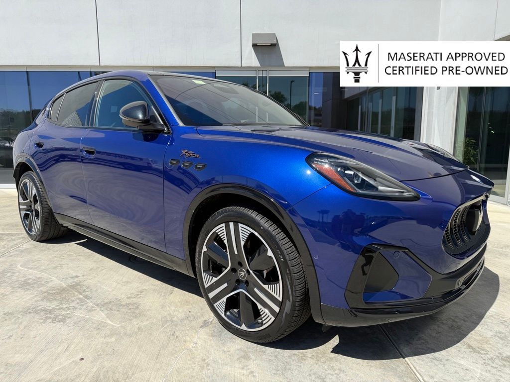 Blu Intenso Metallic 2025 Maserati Grecale SUV / Crossover All-Wheel Drive 1-Speed Automatic