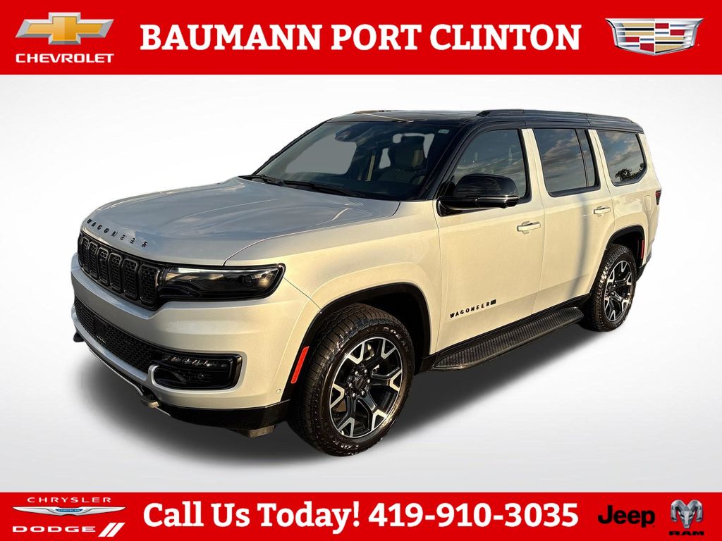 Silver Zynith 2025 Jeep Wagoneer SUV / Crossover Four-Wheel Drive 8-Speed Automatic
