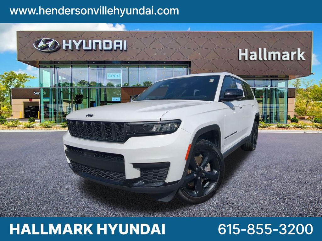 Bright White Clearcoat 2021 Jeep Grand Cherokee L Altitude 4WD SUV / Crossover Four-Wheel Drive 8-Speed Automatic