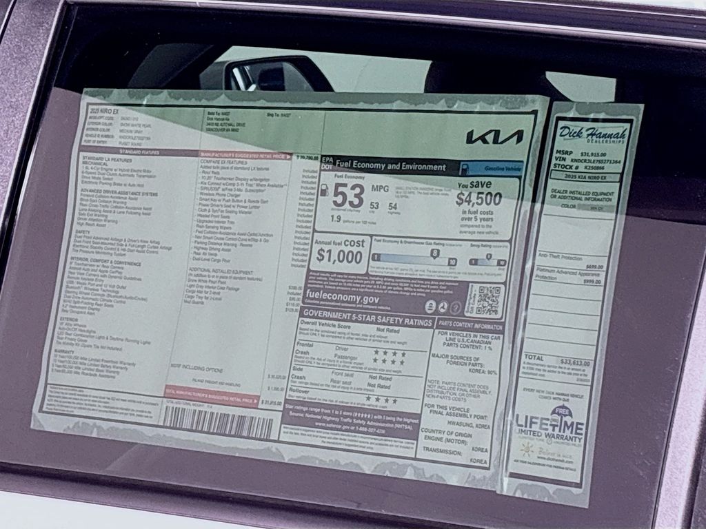 2025 Kia Niro EX
