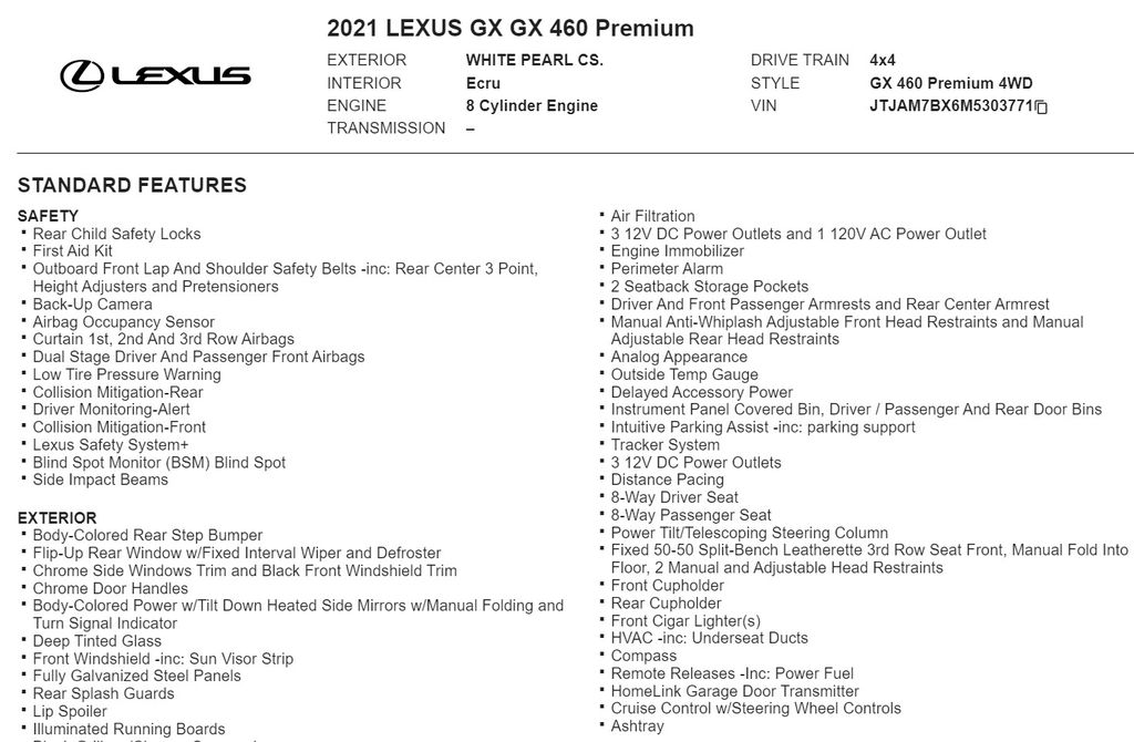 2021 Lexus GX 460 21