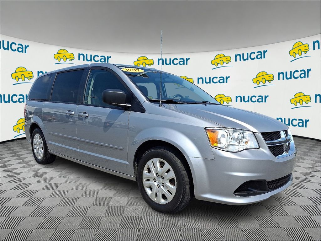 Silver (Billet Clearcoat) 2017 Dodge Grand Caravan Minivan Front-Wheel Drive 6-Speed Automatic