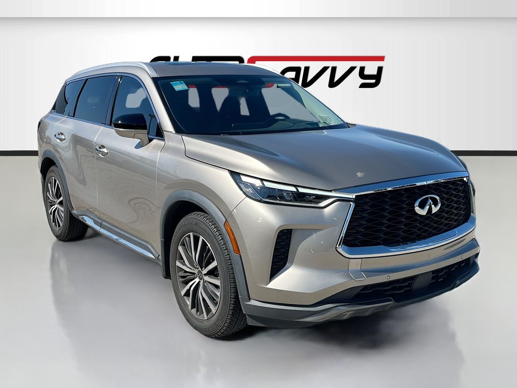 2023 INFINITI QX60 Sensory Silver at Bayshore Chrysler Jeep Dodge Ram
