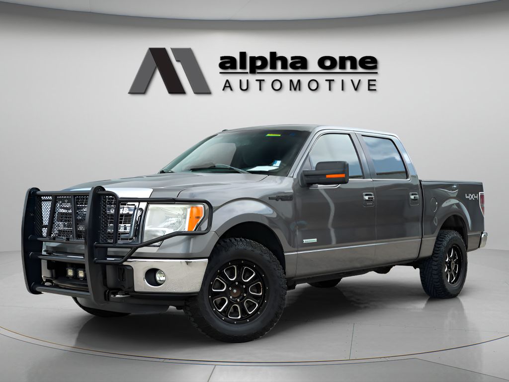Sterling Gray Metallic 2013 Ford F-150 Pickup Truck Four-Wheel Drive 6-Speed Automatic