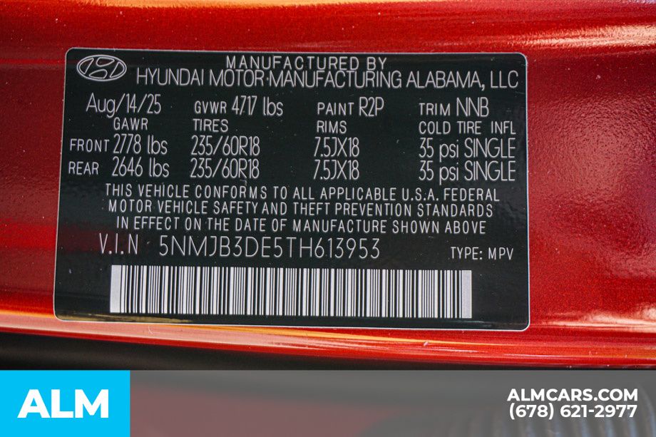 Used 2026 Red Hyundai SEL image 57