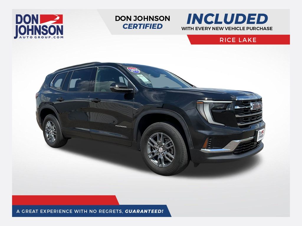 Black (Ebony Twilight Metallic) 2025 GMC Acadia SUV / Crossover Four-Wheel Drive 8-Speed Automatic