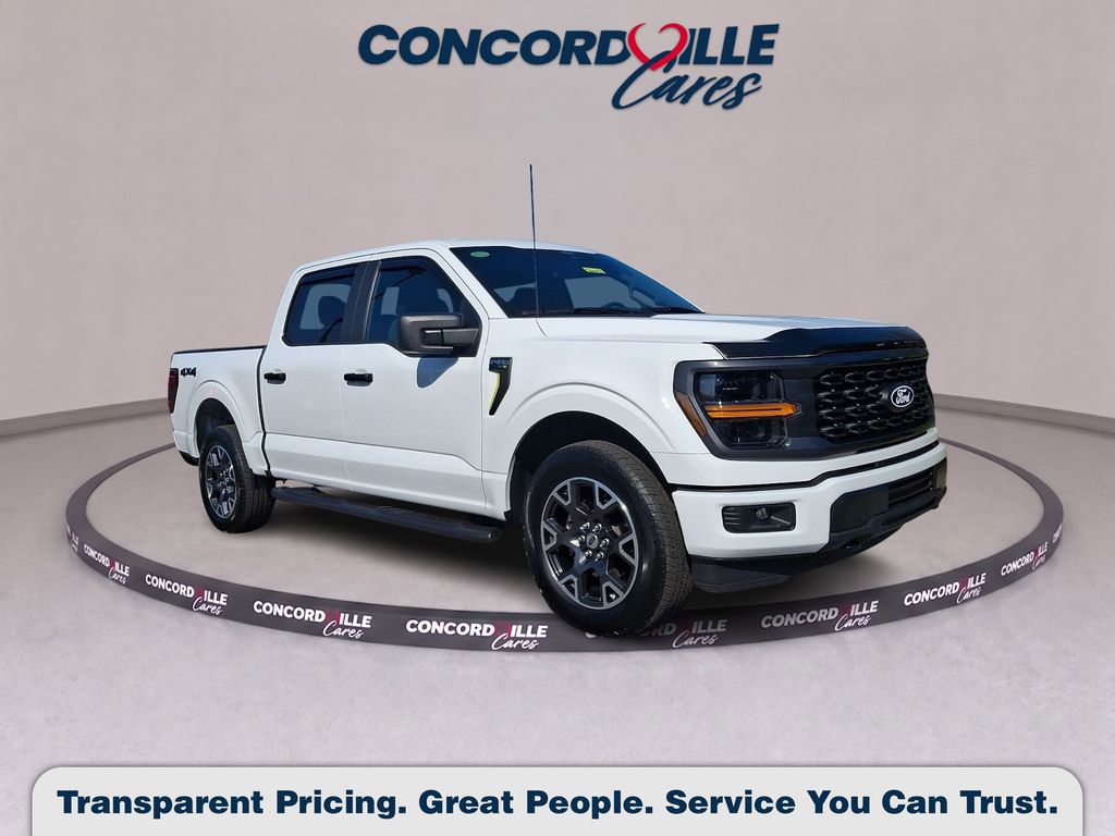 Oxford White 2024 Ford F-150 Pickup Truck Four-Wheel Drive Automatic