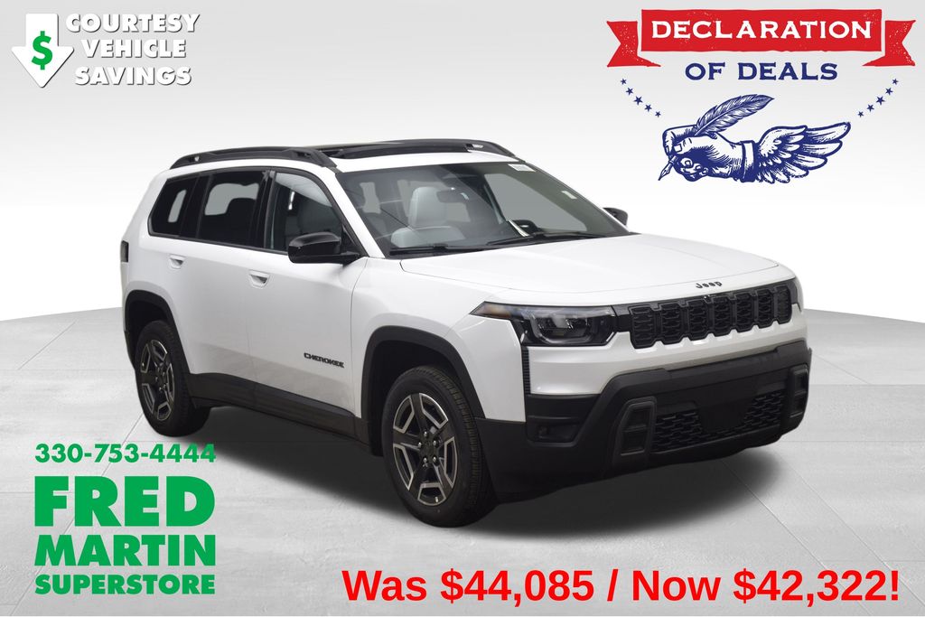 new 2026 Jeep Cherokee car, priced at $42,322