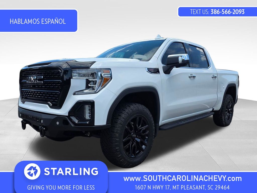 Summit White 2019 GMC Sierra 1500 Pickup Truck Four-Wheel Drive Automatic