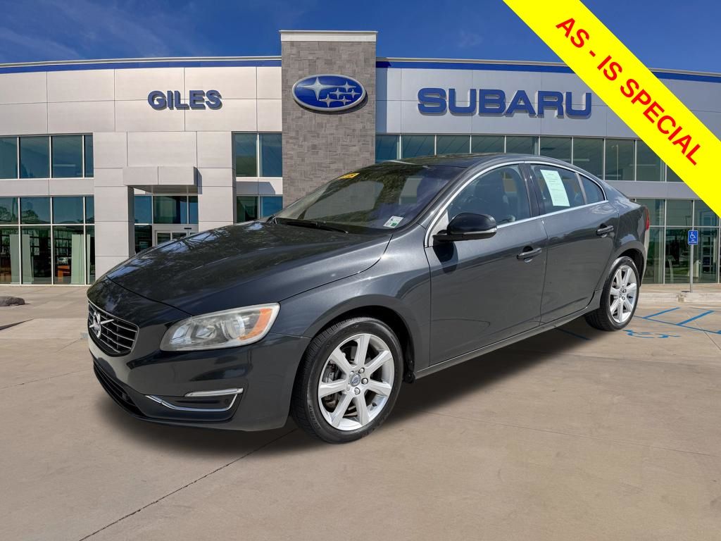 Gray Metallic 2016 Volvo S60 T5 Premier AWD Sedan All-Wheel Drive 6-Speed Automatic