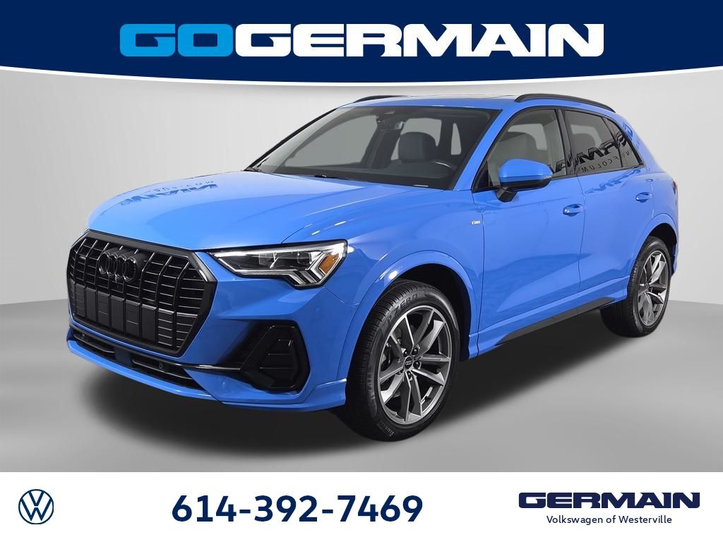 Turbo Blue 2022 Audi Q3 SUV / Crossover All-Wheel Drive 8-Speed Automatic