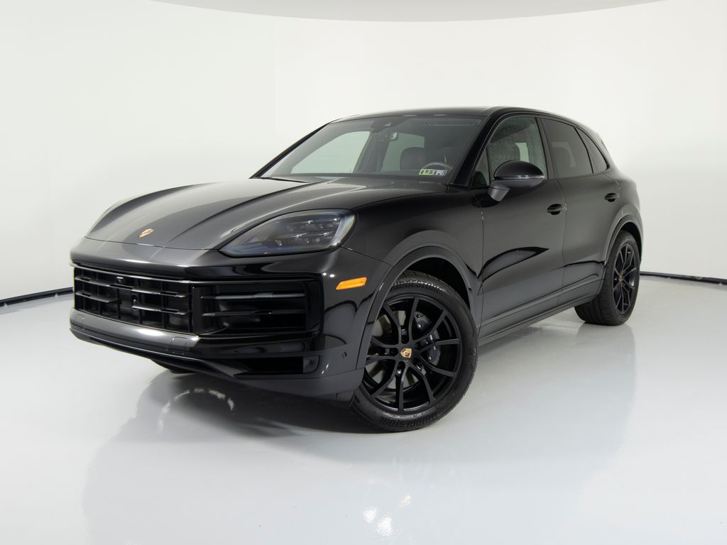 Chromite Black Metallic 2025 Porsche Cayenne AWD SUV / Crossover All-Wheel Drive 8-Speed Automatic