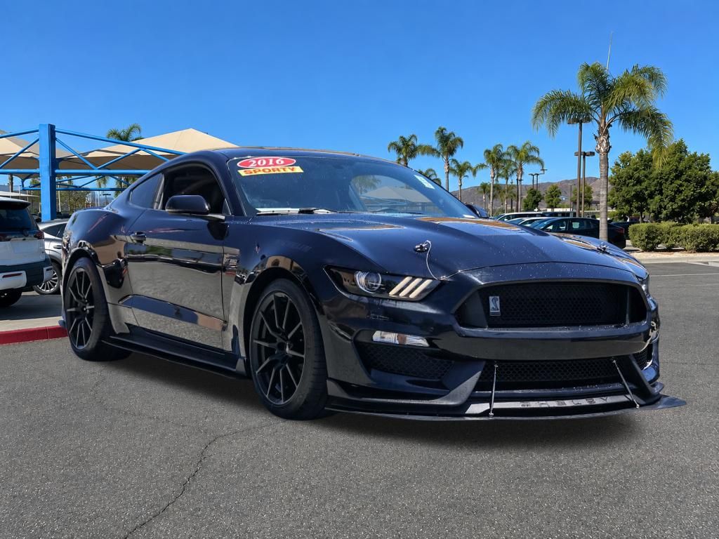 Shadow Black 2016 Ford Mustang Shelby GT350 Coupe Rear-Wheel Drive 6-Speed Manual