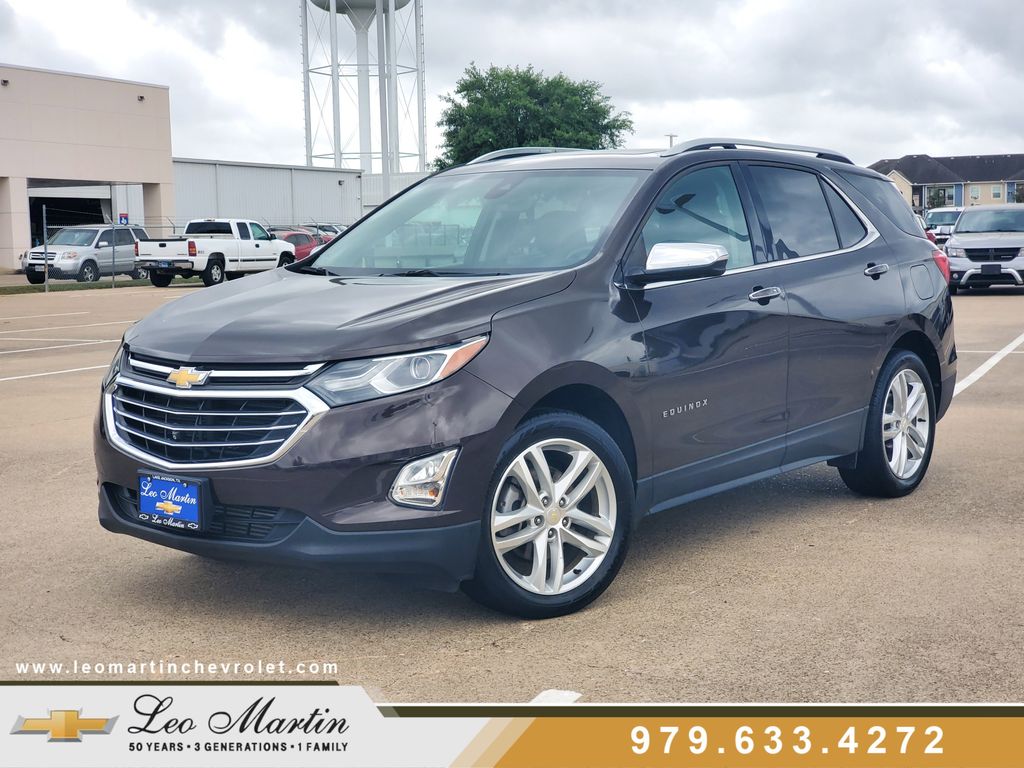 Brown (Chocolate Metallic) 2020 Chevrolet Equinox 2.0T Premier AWD SUV / Crossover Four-Wheel Drive 9-Speed Automatic Overdrive