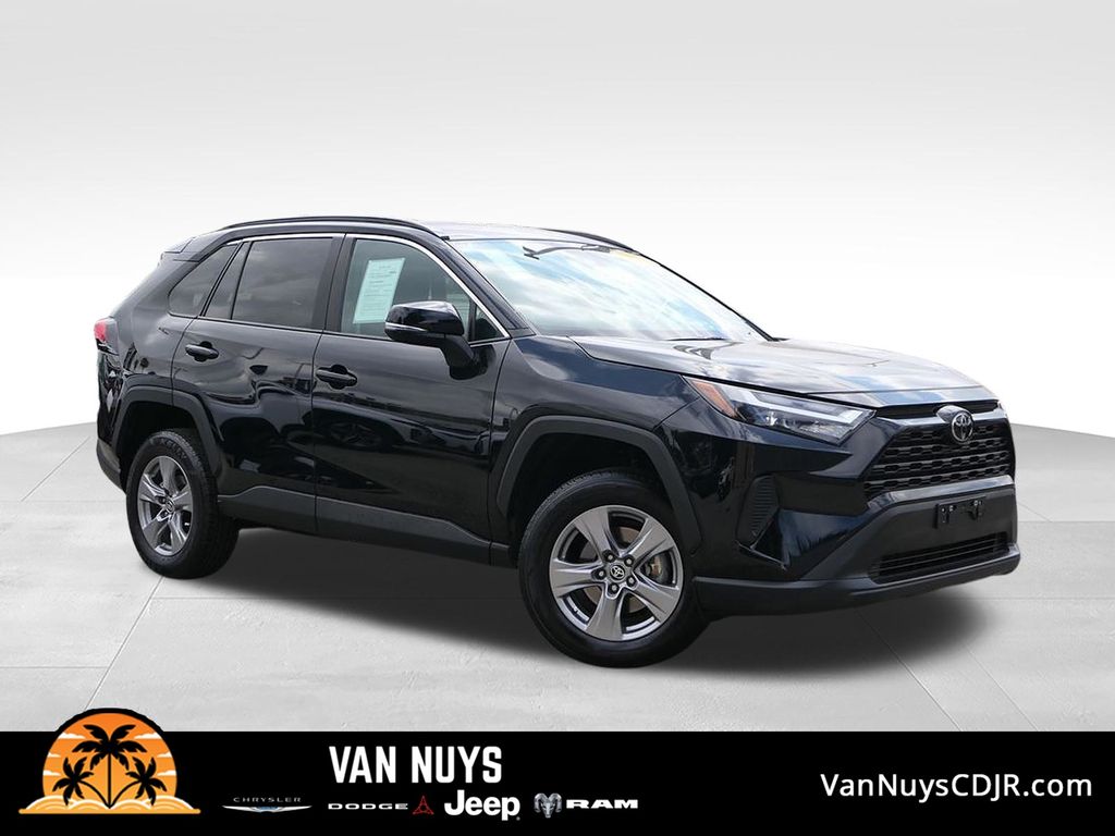 Midnight Black Metallic 2024 Toyota RAV4 SUV / Crossover Front-Wheel Drive 8-Speed Automatic
