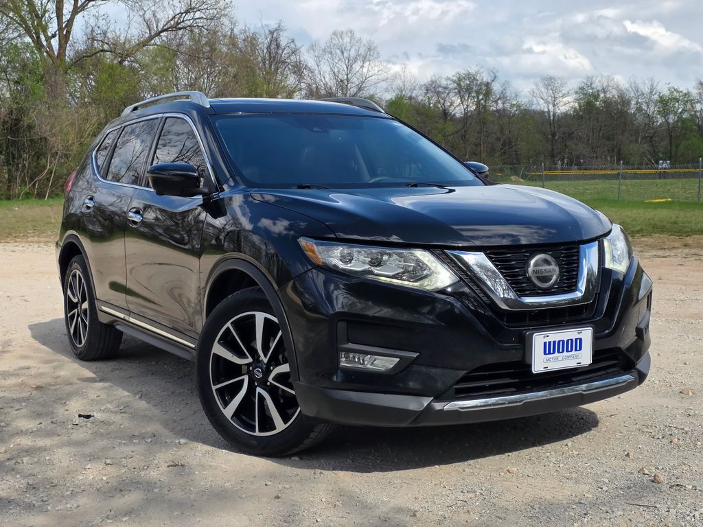Gray (Magnetic Black Pearl) 2019 Nissan Rogue SL AWD SUV / Crossover All-Wheel Drive Continuously Variable Transmission