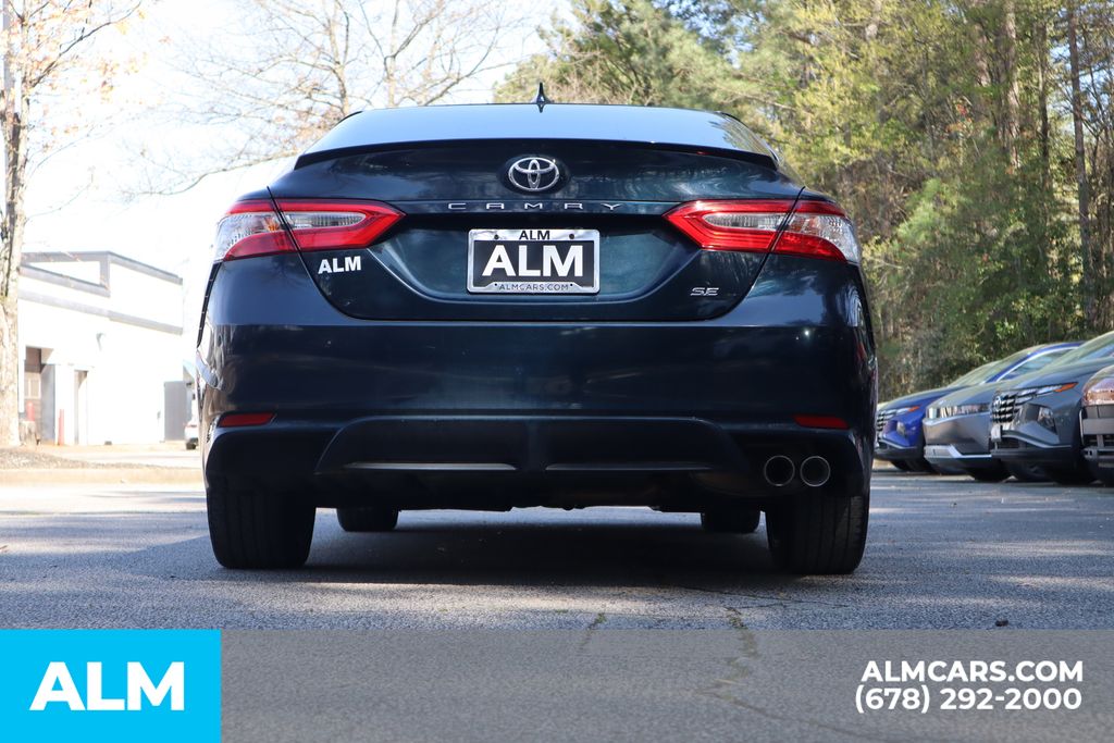 Used 2020 Blue Toyota SE image 7