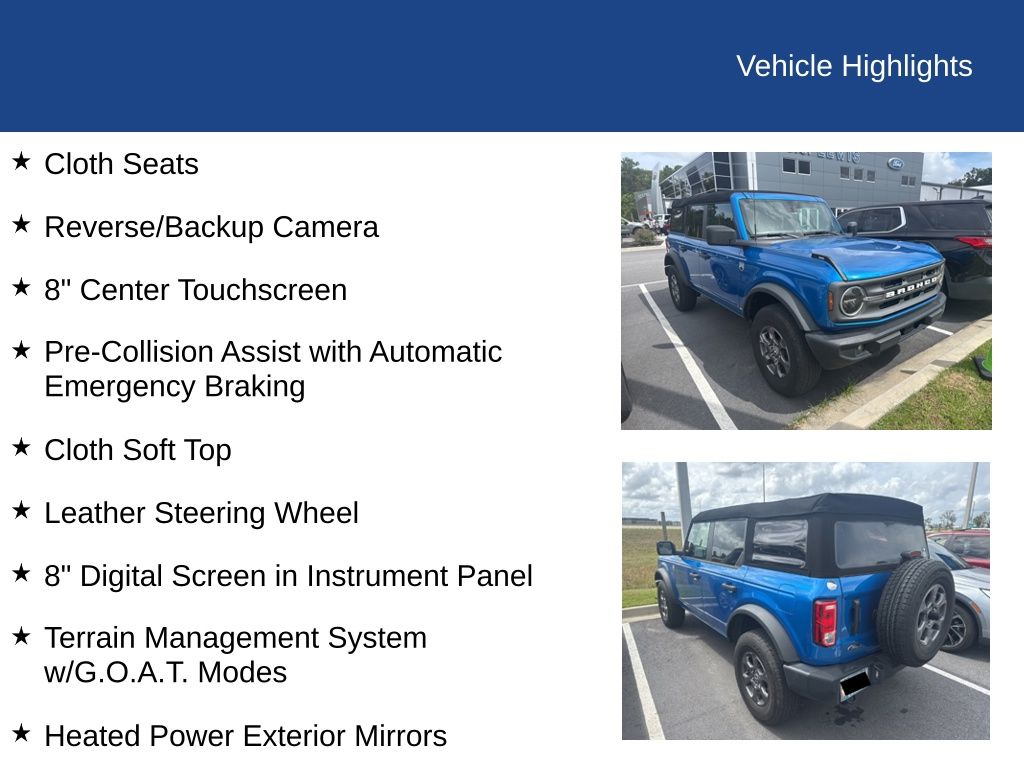 2023 Ford Bronco Big Bend
