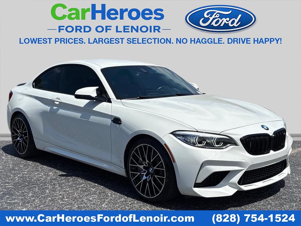 Alpine White 2019 BMW M2 Coupe Rear-Wheel Drive 6-Speed Manual